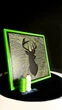 Набір для творчості та рукоділля String Art «Green Deer 50х50» EX-014 Art Millennium - изображение 1
