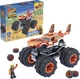 Машина Хот Вілс Тигрова Акула Конструктор Монстр Трак Hot Wheels Mega Construx Tiger Shark Mattel - зображення 1
