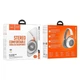 Бездротові навушники з мікрофоном Hoco W43 Adventure Bluetooth 5.2 MP3 AUX White - зображення 2