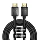 Кабель Baseus High Definition Series HDMI 8K to HDMI 8k Adapter Cable |1m, 8K, HDMI2.1, Цинк | - зображення 1