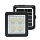 Ліхтар переносний світлодіодний Solar lighting system GD-2206A чорний із сонячною панеллю - зображення 1