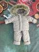 Комбінезон з курткою зимовий дитячий Look Пухнастик бежевий 86-92 см - зображення 3
