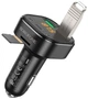FM трансмиттер модулятор Borofone BC43 Flash QC3.0 Bluetooth Автомобильное зарядное устройство Черный - изображение 2