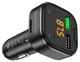 FM трансмиттер модулятор Borofone BC43 Flash QC3.0 Bluetooth Автомобильное зарядное устройство Черный - изображение 6