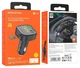 FM трансмиттер модулятор Borofone BC43 Flash QC3.0 Bluetooth Автомобильное зарядное устройство Черный - изображение 8