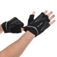 Перчатки для фитнеса и кроссфита перчатки спортивные Zelart WorkOut Fit 6305 размер L Black-Grey - изображение 2