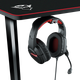 Компьютерный стол Trust GXT 1175 Imperius XL Gaming Desk, Black, 140 x 75 см, вся рабочая область стола покрыта ковриком для мыши, стальной каркас, высококачественная столешница, регулируемый упор для ног (23802) - изображение 4