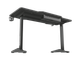 Компьютерный стол Trust GXT 1175 Imperius XL Gaming Desk, Black, 140 x 75 см, вся рабочая область стола покрыта ковриком для мыши, стальной каркас, высококачественная столешница, регулируемый упор для ног (23802) - изображение 6
