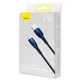 Кабель Baseus Glimmer Series CADH000203 USB-A to Lightning 2.4A 1m Голубой (759749) - изображение 5