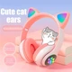 Наушники беспроводные Bluetooth TUCCI STN28 с кошачьими ушками Pink (747222) - изображение 2