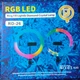 Лампа кольцевая LED 30 cm 12" 3D-30 120 pcs Lights+21 cm RGB Lights для фото и видео съёмки чёрный Без Бренда (756483) - изображение 3