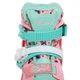 Роликовые коньки раздвижные Feile 225 размер 30-33 Light Pink-Mint - изображение 7
