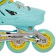 Роликовые коньки Zelart Banwei Enjoy Life Action 220 с защитой размер 39-42 Mint-Yellow - изображение 8
