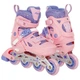 Роликові ковзани Zelart Banwei Enjoy Life 220 із захистом розмір 35-38 Light Pink-Violet - зображення 2