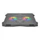 Подставка-кулер для ноутбука MeeTion CoolingPad CP2020 с RGB подсветкой, черный - изображение 1