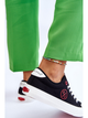 Trampki damskie materiałowe do kostki Cross Jeans LL2R4044 40 Czarne (8697319463613) - obraz 8