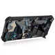 Чехол Military Shield для Samsung Galaxy A22 / A225 бампер противоударный с подставкой Navy-Blue - изображение 2