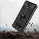 Чохол Shockproof Shield для Samsung Galaxy S10/G973 протиударний бампер з підставкою Black - зображення 3