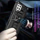 Чехол Shockproof Shield для Samsung Galaxy A22 / A225 бампер противоударный с подставкой&nbsp;Black - изображение 2