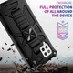 Чехол Shockproof Shield для Samsung Galaxy A22 / A225 бампер противоударный с подставкой&nbsp;Black - изображение 4