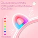 Дитячі бездротові навушники Picun С01 Lucky Cat (Котячі вушка) Bluetooth White-Pink (3_04792) - зображення 3