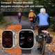 Розумний Смарт Годинник HK8 Pro Max ULTRA AMOLED 49 mm з підтримкою української мови Orange - зображення 7