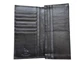 Кошелек Ostrich Leather черный из кожи страуса - изображение 3