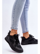 Buty sportowe damskie z siatki do kostki oddychające Big Star LL274372 37 Czarne (5900714603465) - obraz 6