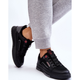Tenisówki damskie z eko skóry do kostki Cross Jeans LL2R4012C 38 Czarne (8697319464436) - obraz 1