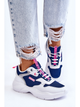 Buty sportowe damskie Big Star LL274375 38 Białe z niebieskim (5900714603717) - obraz 5