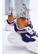 Buty sportowe damskie Big Star LL274375 38 Białe z niebieskim (5900714603717) - obraz 8