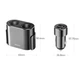 Автомобільний зарядний пристрій Baseus High Efficiency One to Two Cigarette Lighter Black (CRDYQ-01) - зображення 4