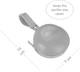 Футляр для пустышки MinikOiOi силиконовый Pod Powder Grey (101230004) - изображение 2