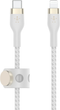 Kabel Belkin USB-C to LTG Braided Silicone 3 m Biały (CAA011BT3MWH) - obraz 3