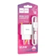Зарядне мережеве HOCO C106A Leisure (1USB 2.1A) Type-C Білий - изображение 2