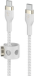 Кабель Belkin USB-C to USB-C 2.0 Braided Silicone 3 м White (CAB011BT3MWH) - зображення 2