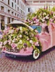 Алмазна мозаїка ColorArt Автомобіль у квітах 30х40 ST469 - зображення 2