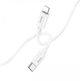 Кабель зарядки Hoco X87 Magic silicone 20W Type-C to Lightning, 1м white - зображення 5