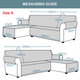 Высококачественный водонепроницаемый чехол на угловой диван Modern Sofa Cover - изображение 3