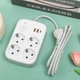 Мережевий фільтр XoKo SP-4-2-1 4 розетки, 3 USB, 2 м White (XK-SP-4-2-1-WH) - зображення 3