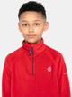 Подростковый теплый свитшот для мальчика Dare 2b Freehand Fleece DKA357-32M 153-158 см Красный (5059404780723) - изображение 4