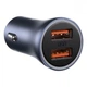 АЗП Baseus Golden Contactor Pro 40W 2USB + Cable Type-C 5A (1m) dark gray - изображение 5
