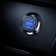 Автомобільний Зарядний Пристрій Baseus Square Metal 30W 2USB (QC3.0) black - зображення 2