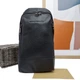 Мужская сумка слинг через плечо натуральная кожа Ennio черный 6299L black - изображение 1