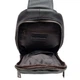 Мужская сумка слинг через плечо натуральная кожа Ennio черный 6299L black - изображение 2