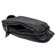 Мужская сумка слинг через плечо натуральная кожа Ennio черный 6299L black - изображение 3