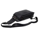 Мужская сумка слинг через плечо натуральная кожа Ennio черный 6299L black - изображение 4