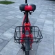 Электросамокат KUGOO С1 500W 11Ah красный, с сиденьем и усиленной корзиной - изображение 8