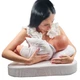 Подушка для кормления New Life expert Белый/Серый с поясом - изображение 5