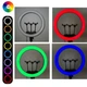 Кольцевая лампа 45 см RGB, MJ45 - изображение 7